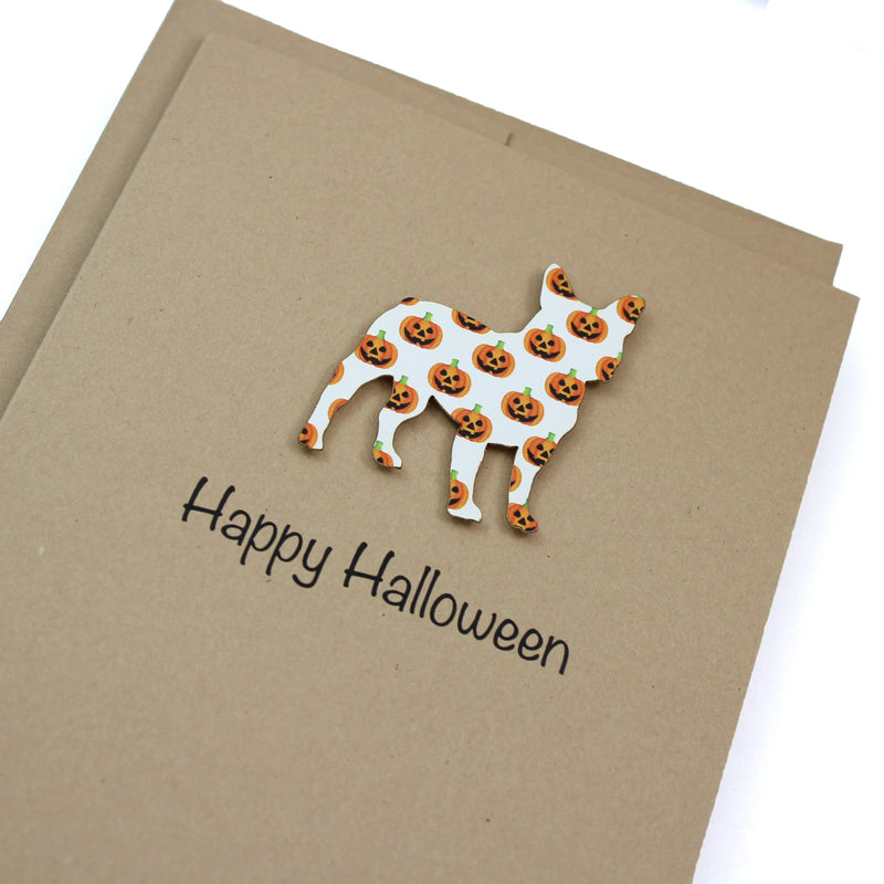 Dog Halloween Card
