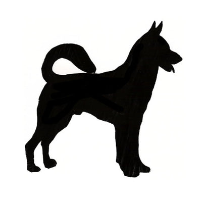 Canaan Dog Silhouette