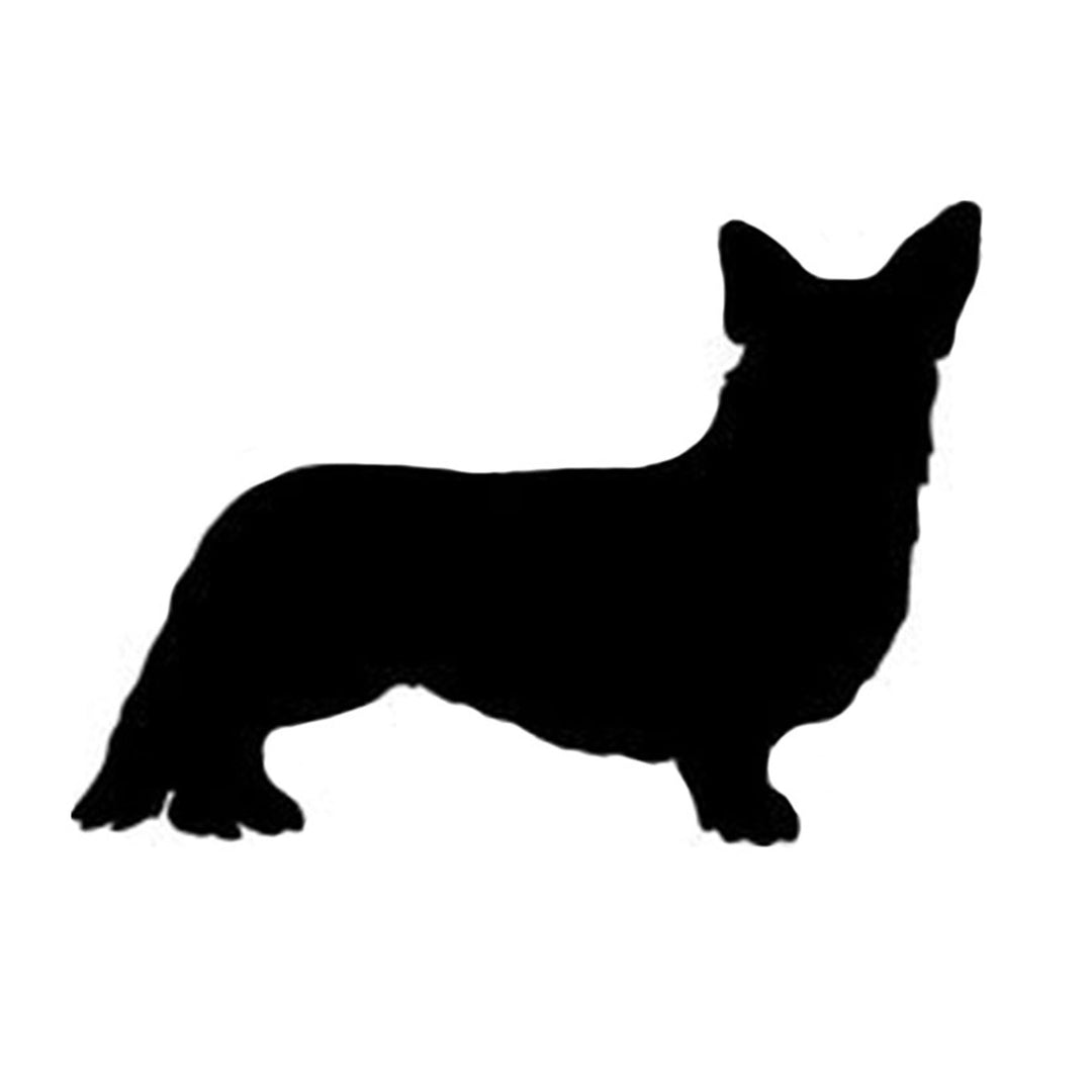 Cardigan Welsh Corgi Silhouette
