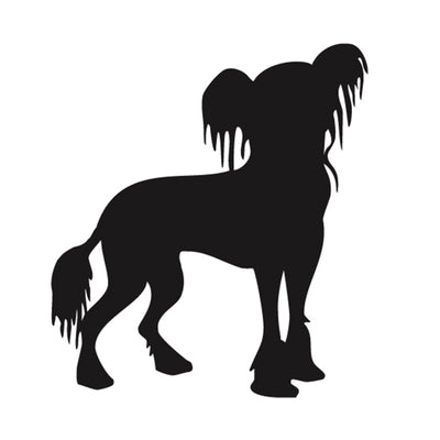 Chinese Crested Silhouette