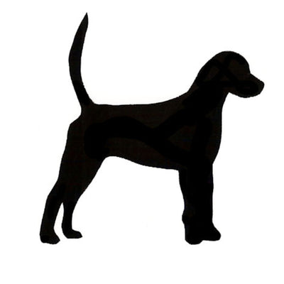English Foxhound Silhouette