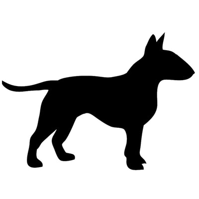 Miniature Bull Terrier Silhouette