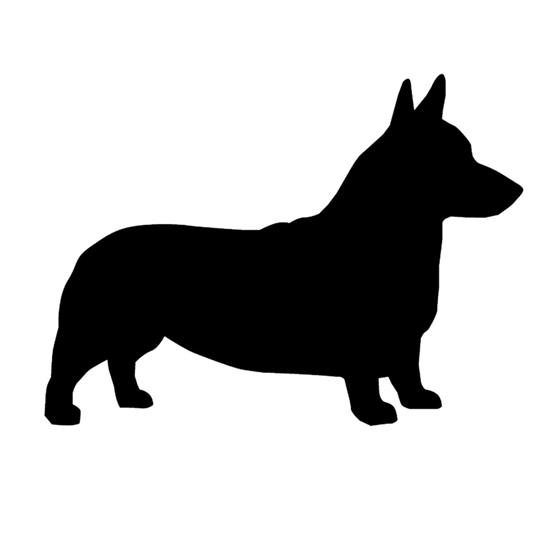 Pembroke Welsh Corgi Silhouette