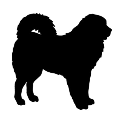 Tibetan Mastiff Silhouette