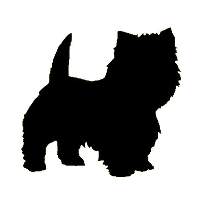 West Highland White Terrier Silhouette