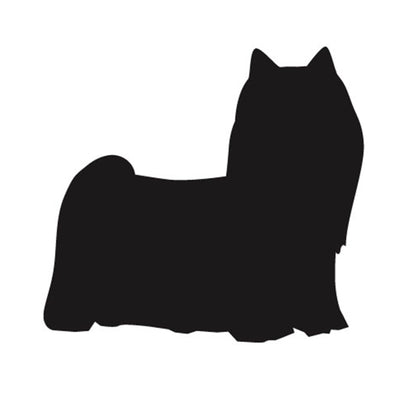 Yorkshire Terrier (long haired) Silhouette