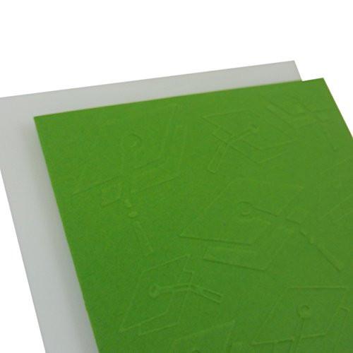 Textured Graduation Card Single | Handmade Grad Cap Notecards | Discontinued Blank Inside | Multiple colors to choose from