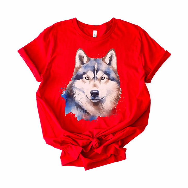 Patriotic Siberian Husky 4th of July T-Shirt | Independence Day - Embellish by Jackie - Handmade Greeting Cards