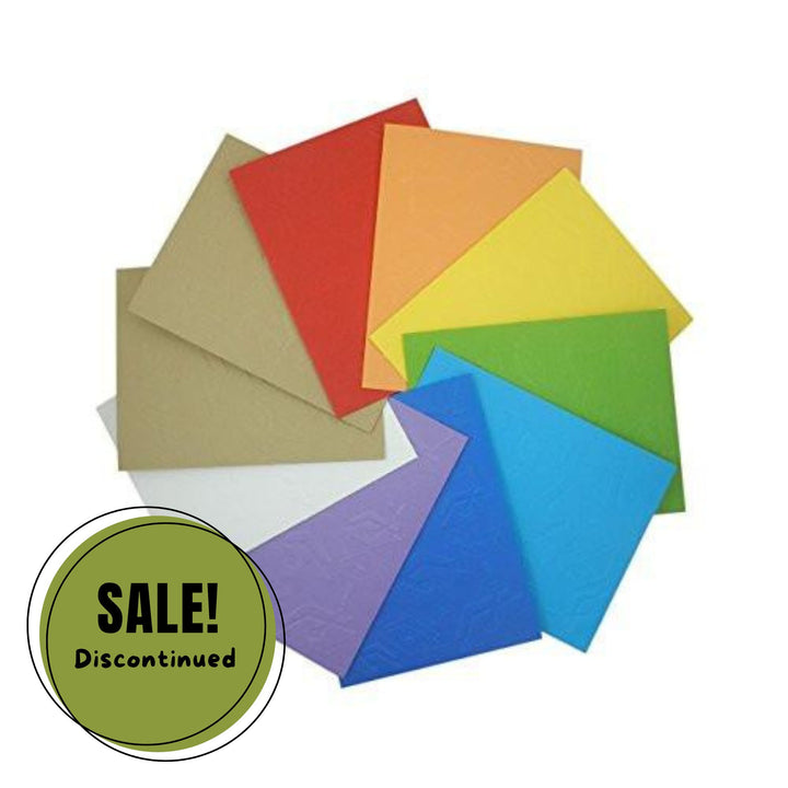 Textured Graduation Card Single | Handmade Grad Cap Notecards | Discontinued Blank Inside | Multiple colors to choose from