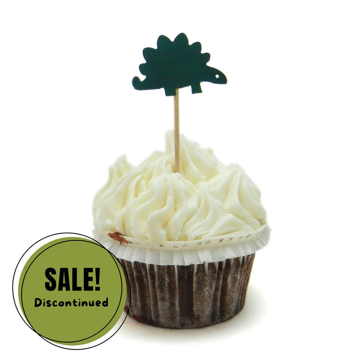 Stegosaurus Set of 12 Cupcake Toppers Dinosaur Cupcake Topper Birthday Dinosaur Topper Dinosaur Party Dinosaur Decor Dinosaur Cake Topper