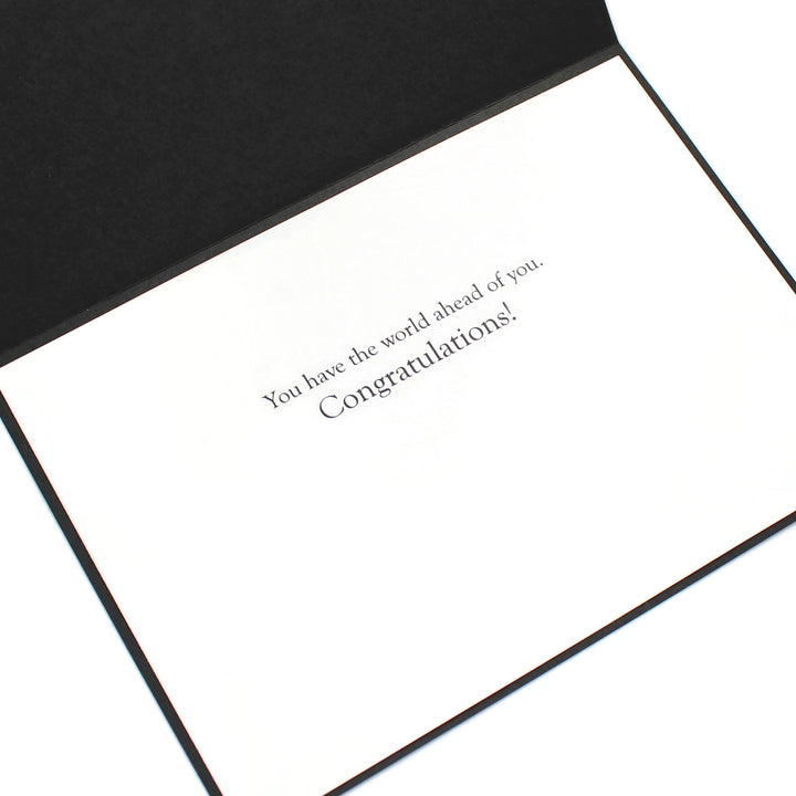 US Map Graduation Card | Handmade Go Far Congratulations Greeting Card | 5X7 Overstock