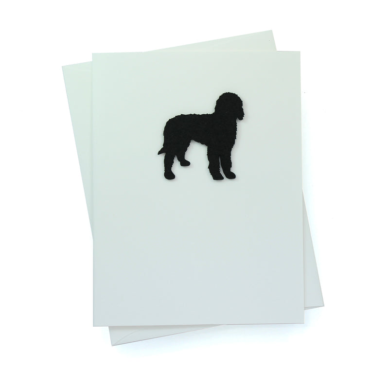 Dog Blank Card White Base | 200+ Dog Breeds to Choose from | 25 Dog Colors Available | Blank Inside | Single Card or 10 Pack