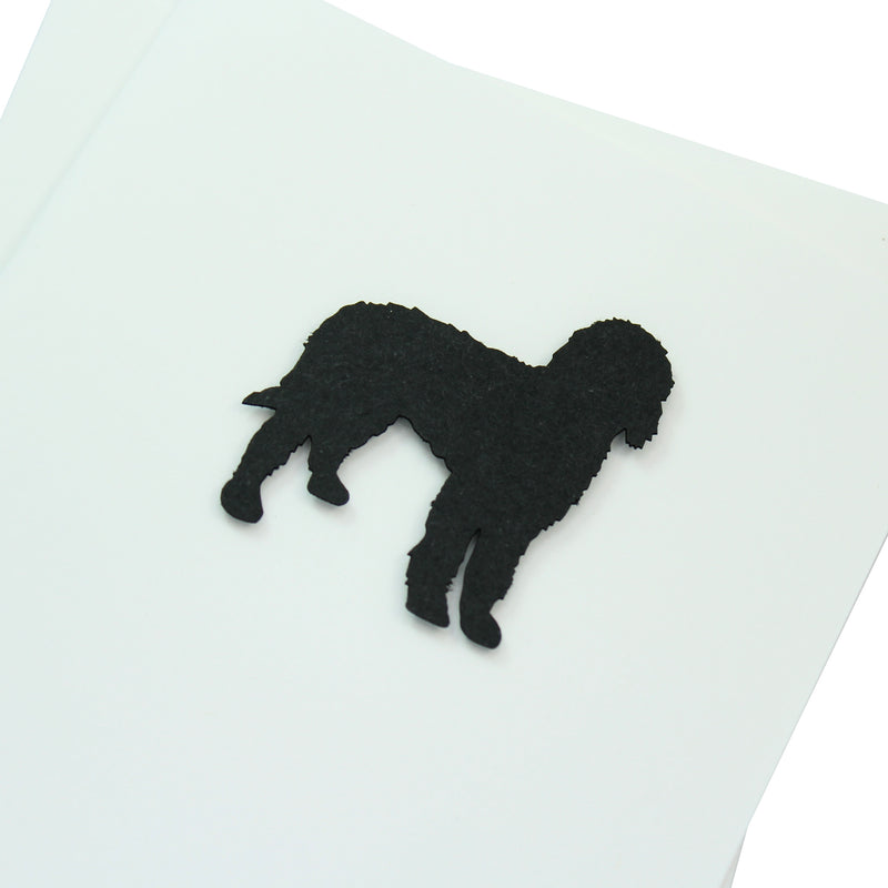 Dog Blank Card White Base | 200+ Dog Breeds to Choose from | 25 Dog Colors Available | Blank Inside | Single Card or 10 Pack