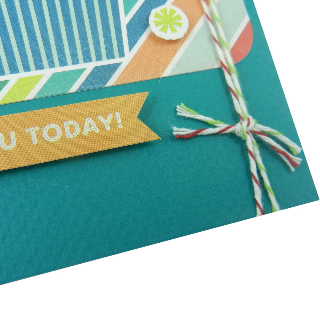 Cupcake Happy Birthday Handmade Greeting Card Generic Birthday Card birthday card for kids happy birthday greetings Just for you today!