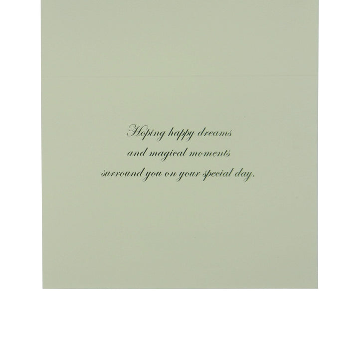Butterfly Birthday Card - Colorful Butterflies Greeting Ivory with Envelope - Dimensional Gems - Sweet Message perfect for mom sister