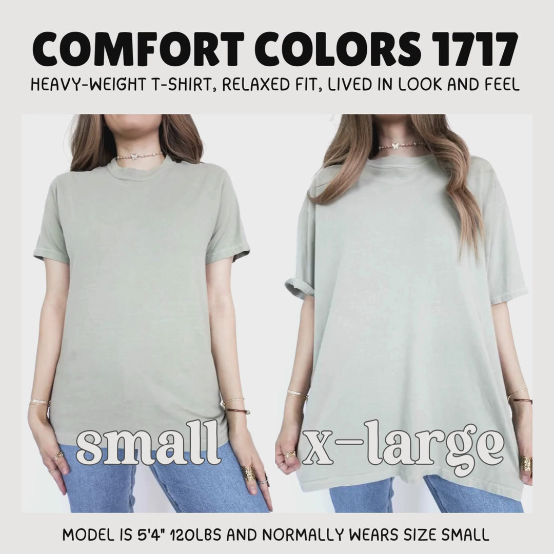 Stay Pawsitive Comfort Colors t-shirt Sizes 2XL-4XL Multiple Colors