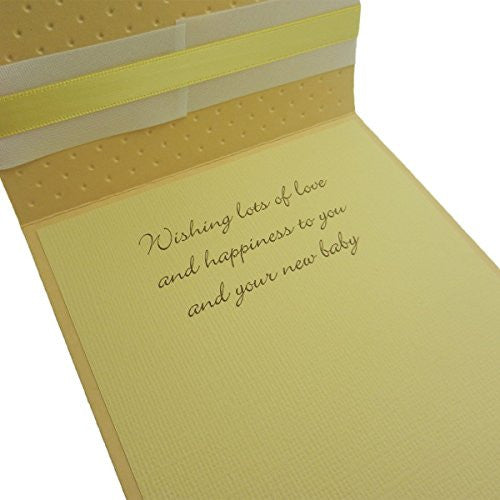 Baby Congratulations Handmade Baby Card Generic Baby Shower Gift with Envelope Baby Joy - Embellish by Jackie