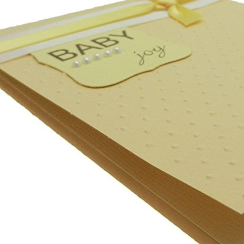 Baby Congratulations Handmade Baby Card Generic Baby Shower Gift with Envelope Baby Joy - Embellish by Jackie