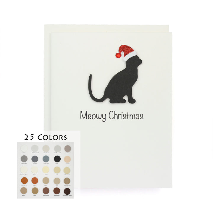 Cat Christmas Card