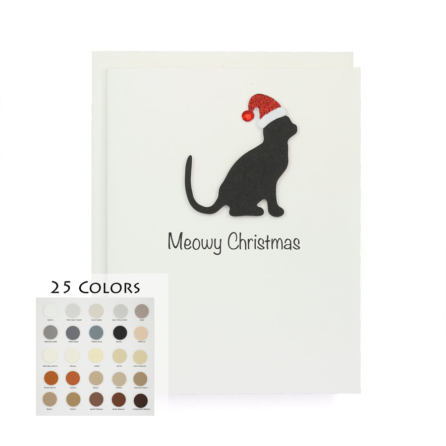 Cat Christmas Card