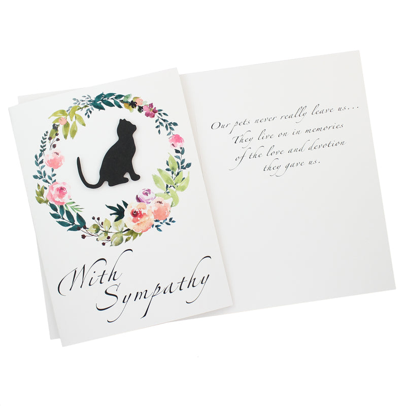 Cat Sympathy Card