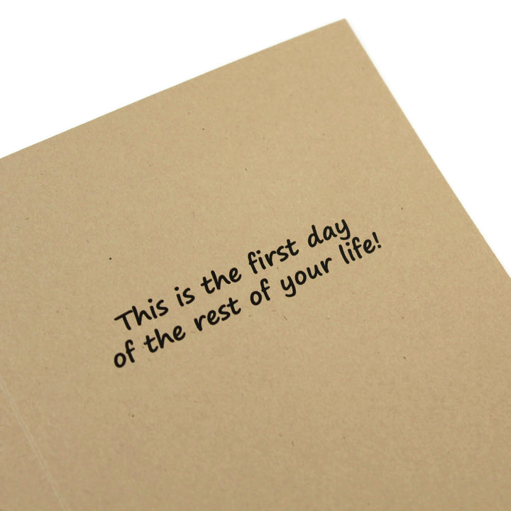 Graduation Card Single | Handmade Grad Cap or Diploma Notecards | 9 colors to choose from | Discontinued