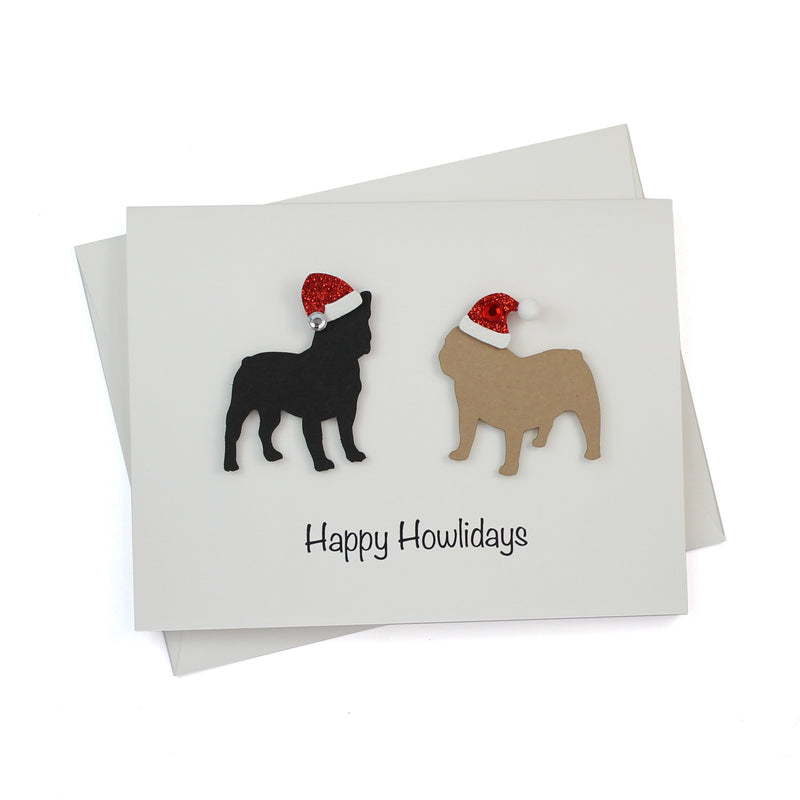 2 Pets Christmas Card
