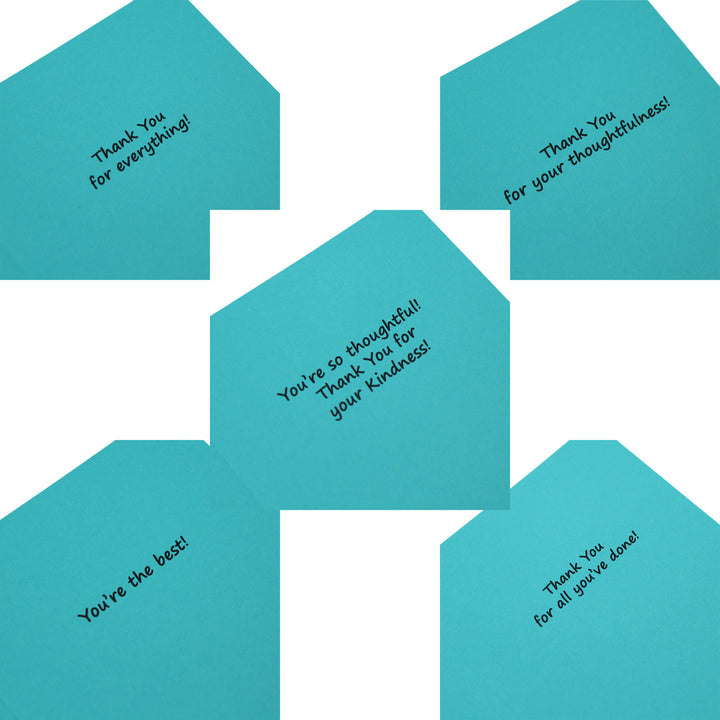 Tooth Thank You Notecard | Handmade Dentist Greeting Cards | Tooth with Smile | Single or 10 Pack | Choose Front and Inside Phrases