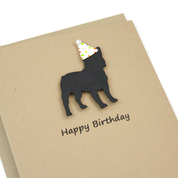French Bulldog Birthday Card
