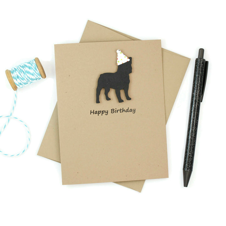 French Bulldog Birthday Card