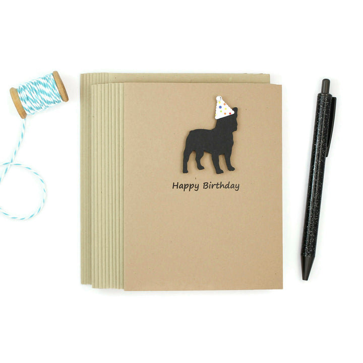 French Bulldog Birthday Card