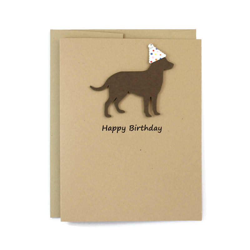 Labrador Retriever Birthday Card