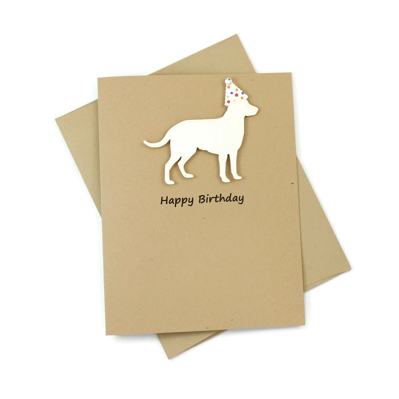 Labrador Retriever Birthday Cards | Handmade Lab Birthday Greeting Card | Single Card or 10 Pack