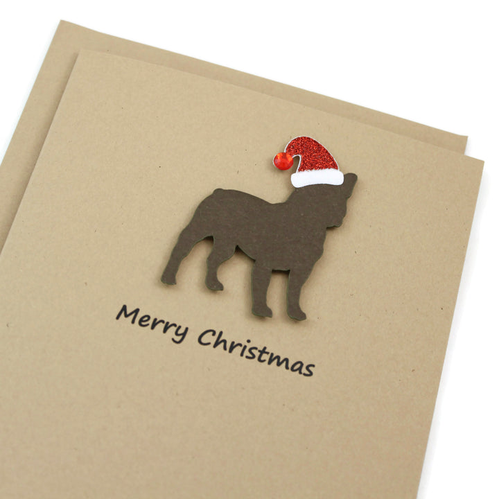 French Bulldog Christmas Card