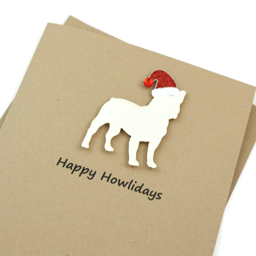 French Bulldog Christmas Card