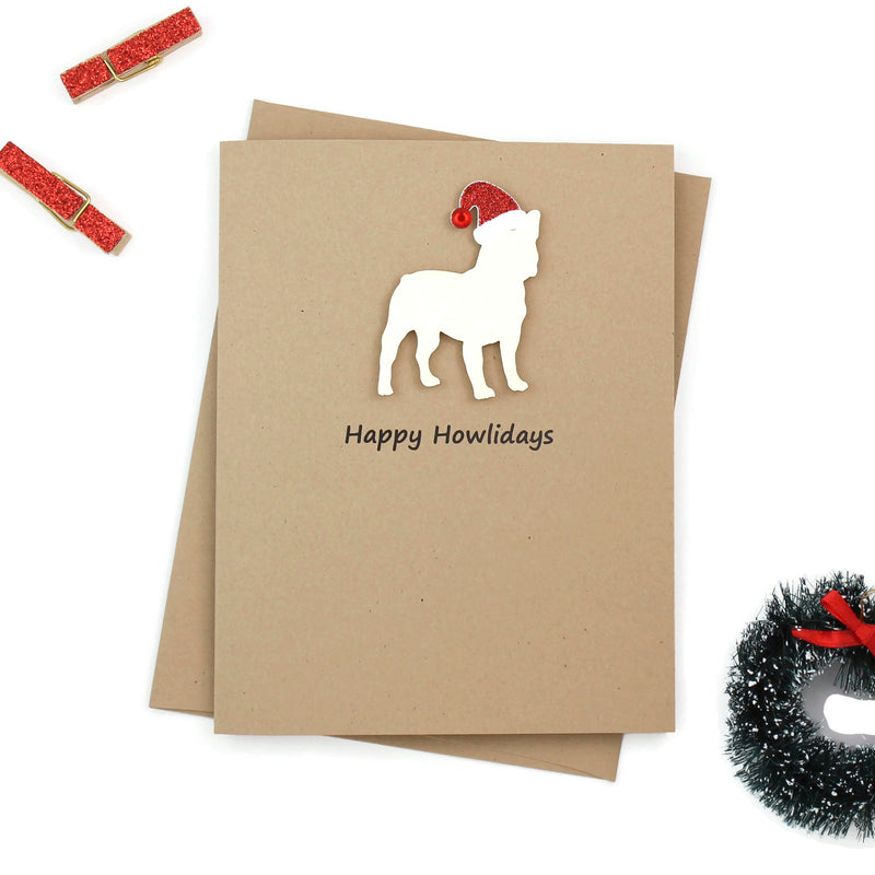 French Bulldog Christmas Card