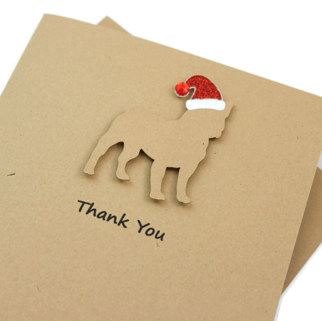 French Bulldog Christmas Card