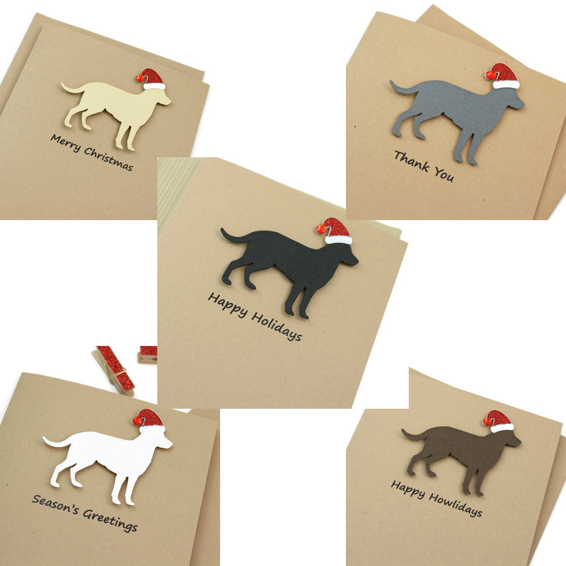 Labrador Retriever Christmas Card