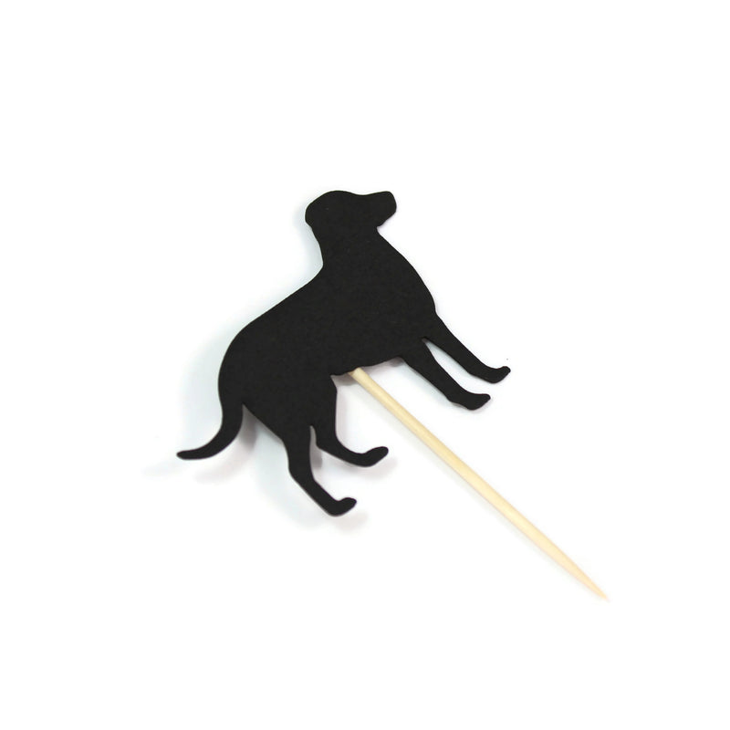 Labrador Retriever Cupcake Toppers