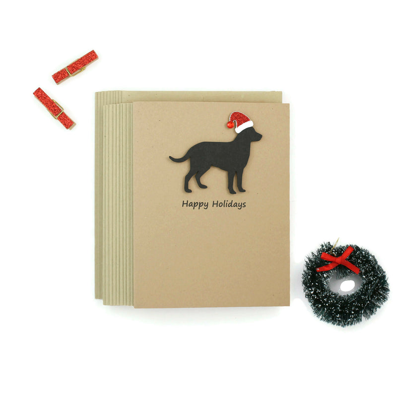 Labrador Retriever Christmas Card