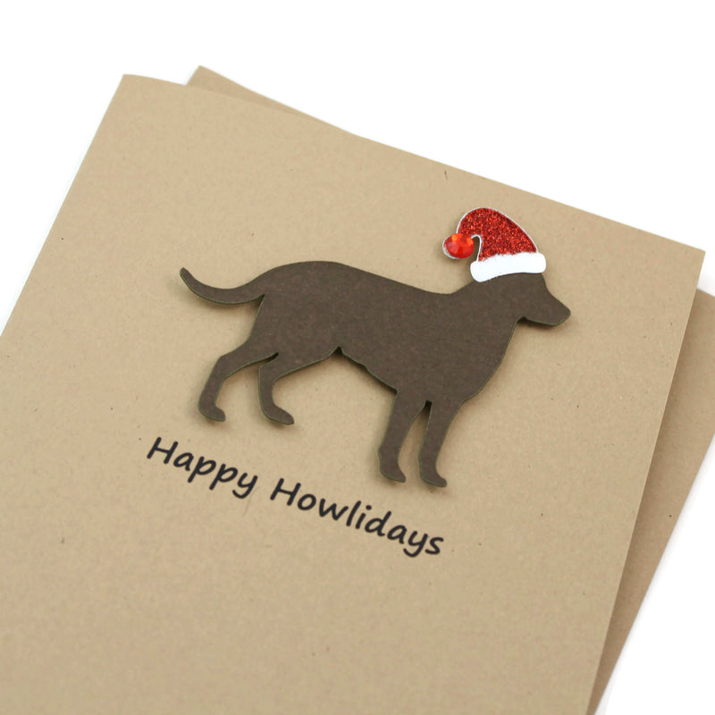 Labrador Retriever Christmas Card