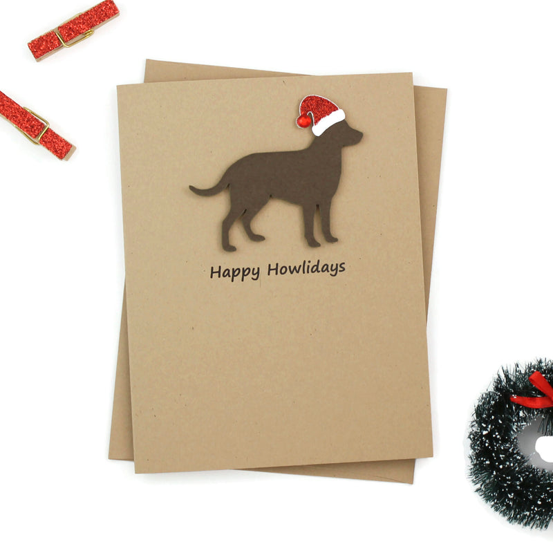 Labrador Retriever Christmas Card