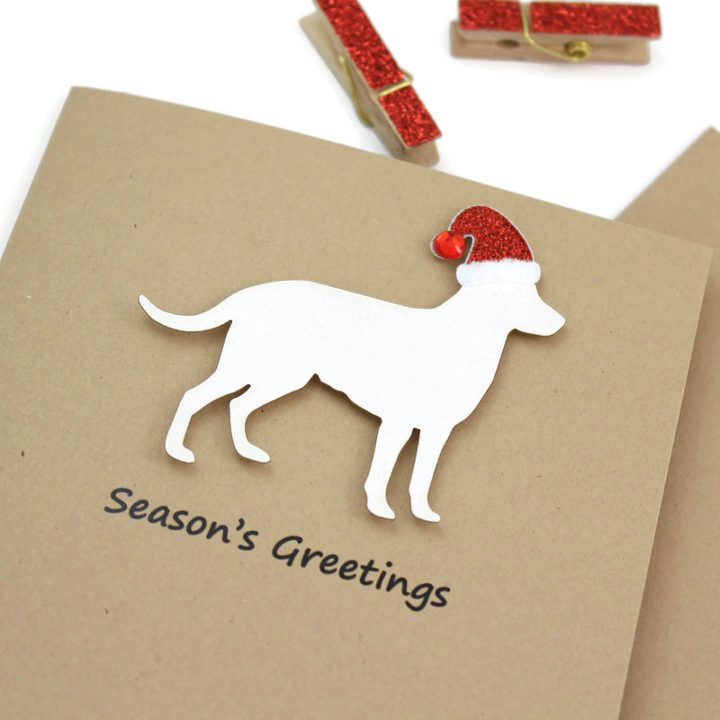 Labrador Retriever Christmas Card