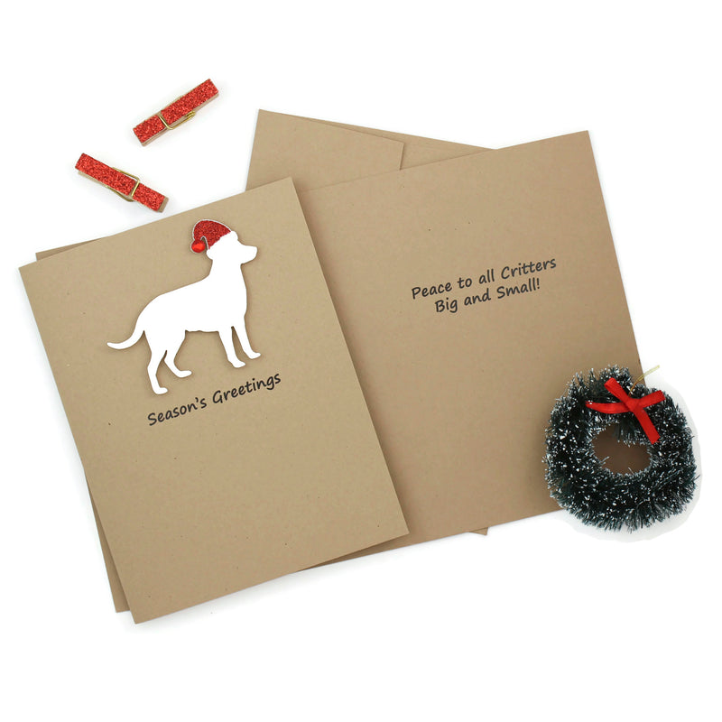 Labrador Retriever Christmas Card