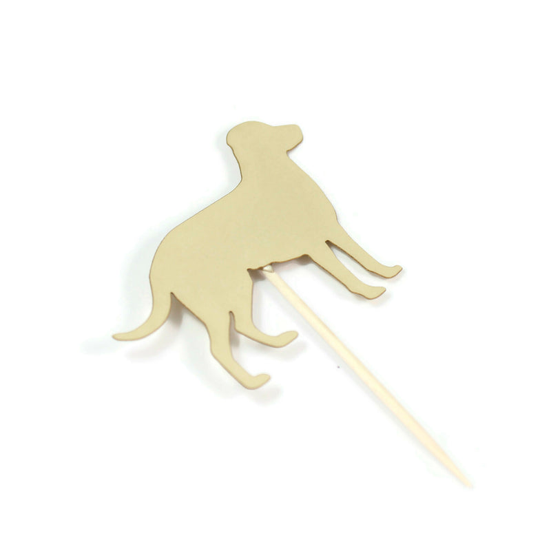 Labrador Retriever Cupcake Toppers