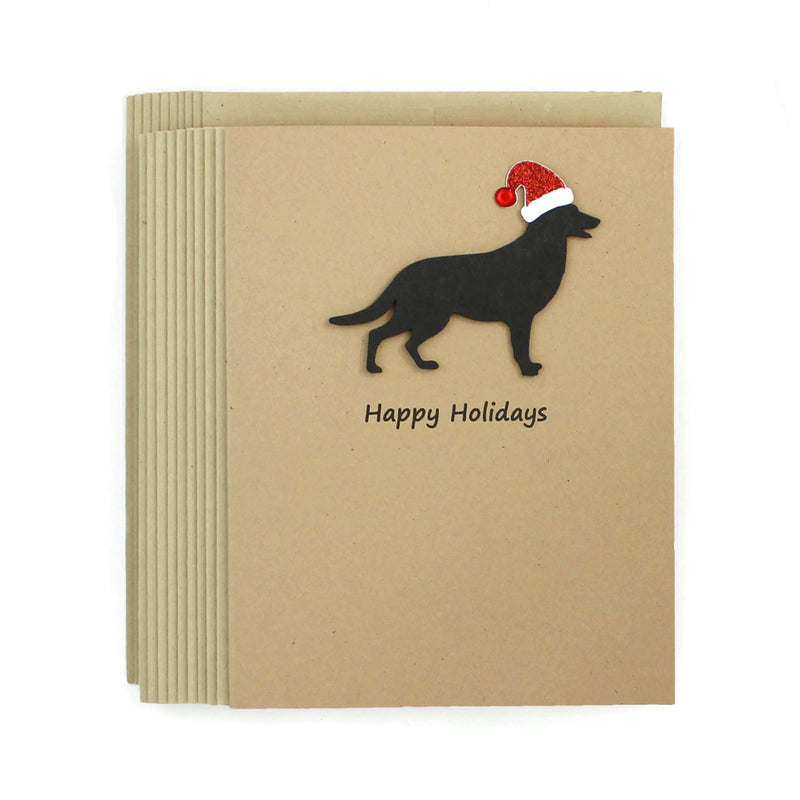 German Shepherd Christmas Card