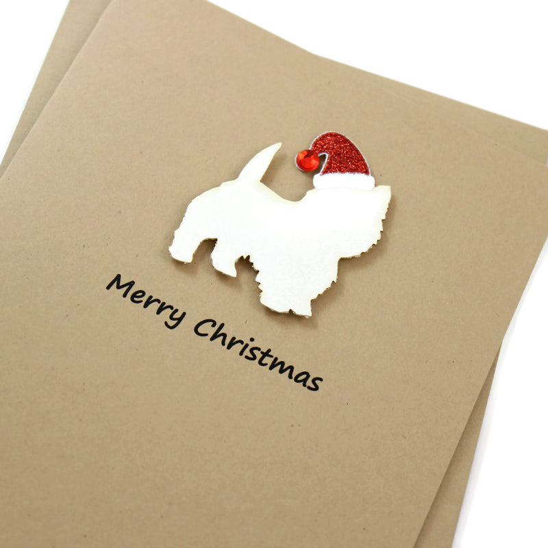 West Highland White Terrier Christmas Card