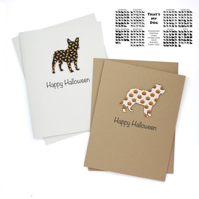 Dog Halloween Card