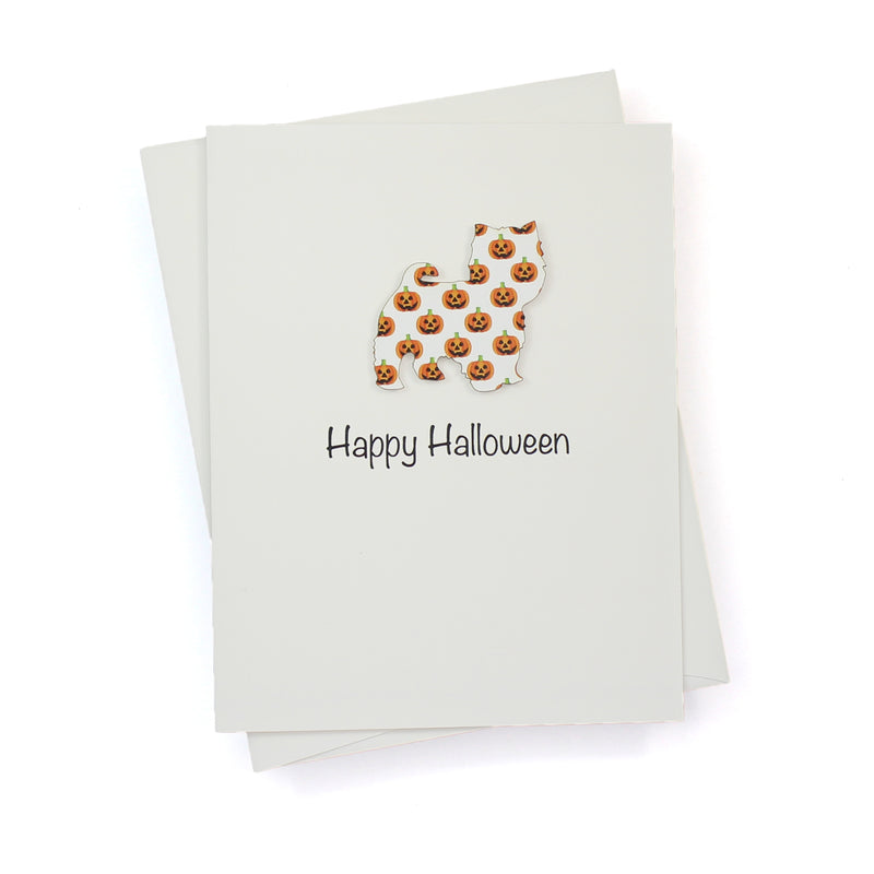 Dog Halloween Card