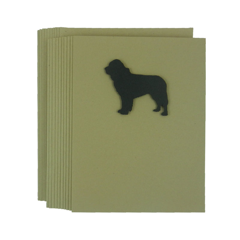 Newfoundland Blank Note Cards Blank Newfie Dog Card Dog Note Cards Blank Pet Cards Blank Dog - Embellish by Jackie